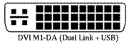 DVI M1-DA Connector DVI M1-DA Connector