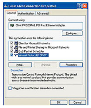 Local Area Connection Properties Local Area Connection Properties