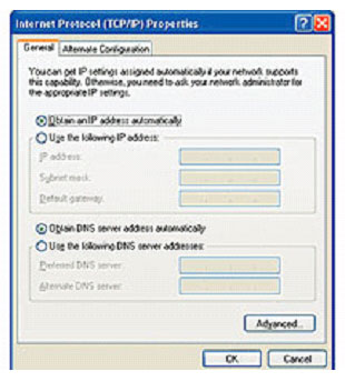 TCP/IP Properties TCP/IP Properties